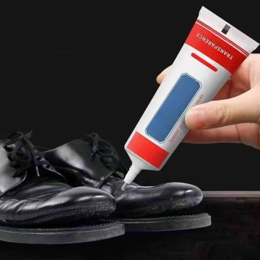 Lem Sepatu 60ml Cairan Super Kuat Lem Perekat Sepatu Penambal Sol Sepatu Transparan