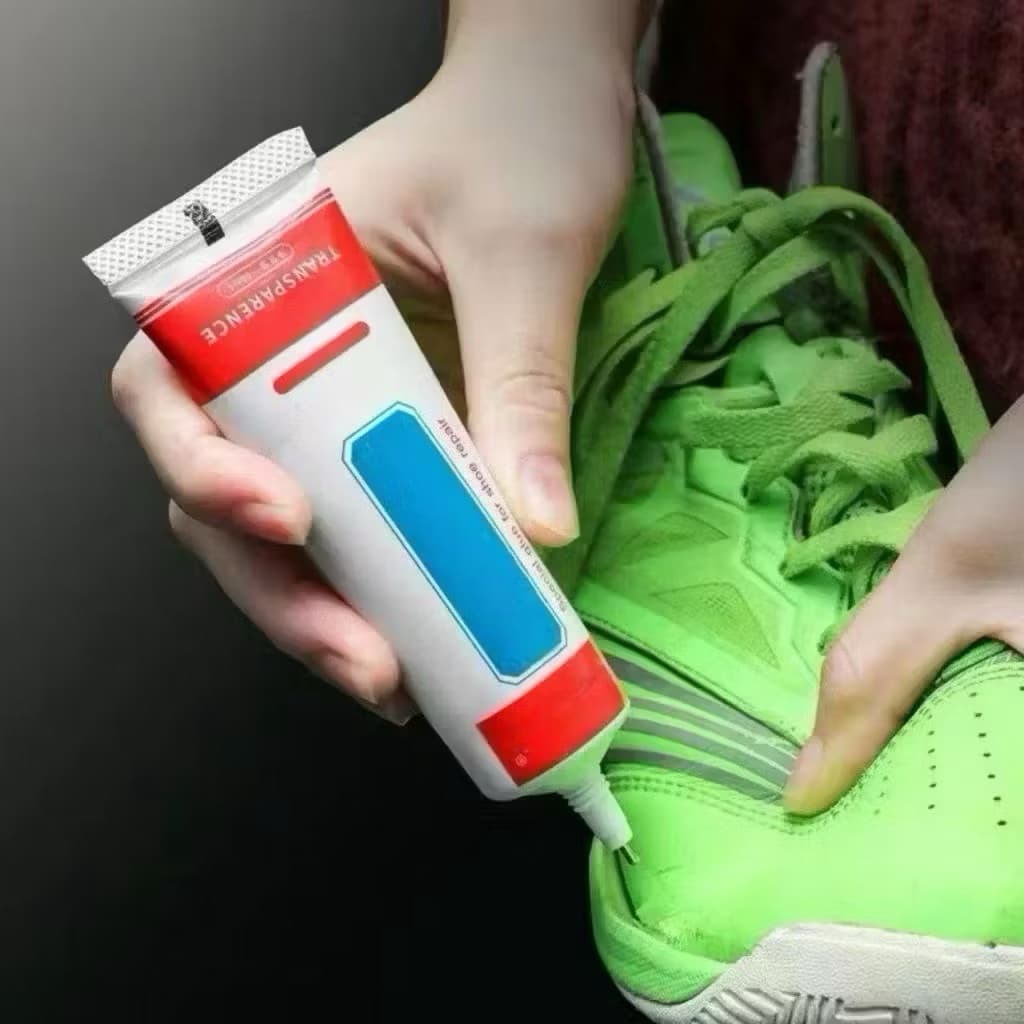 Lem Sepatu 60ml Cairan Super Kuat Lem Perekat Sepatu Penambal Sol Sepatu Transparan