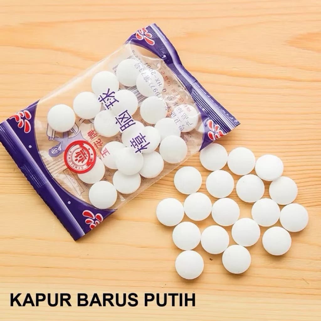 (GROSIRAN) Kapur Barus Putih / Kamper Putih / Kapur Barus Wangi Pengusir Serangga Anti Tikus Kecoa Toilet