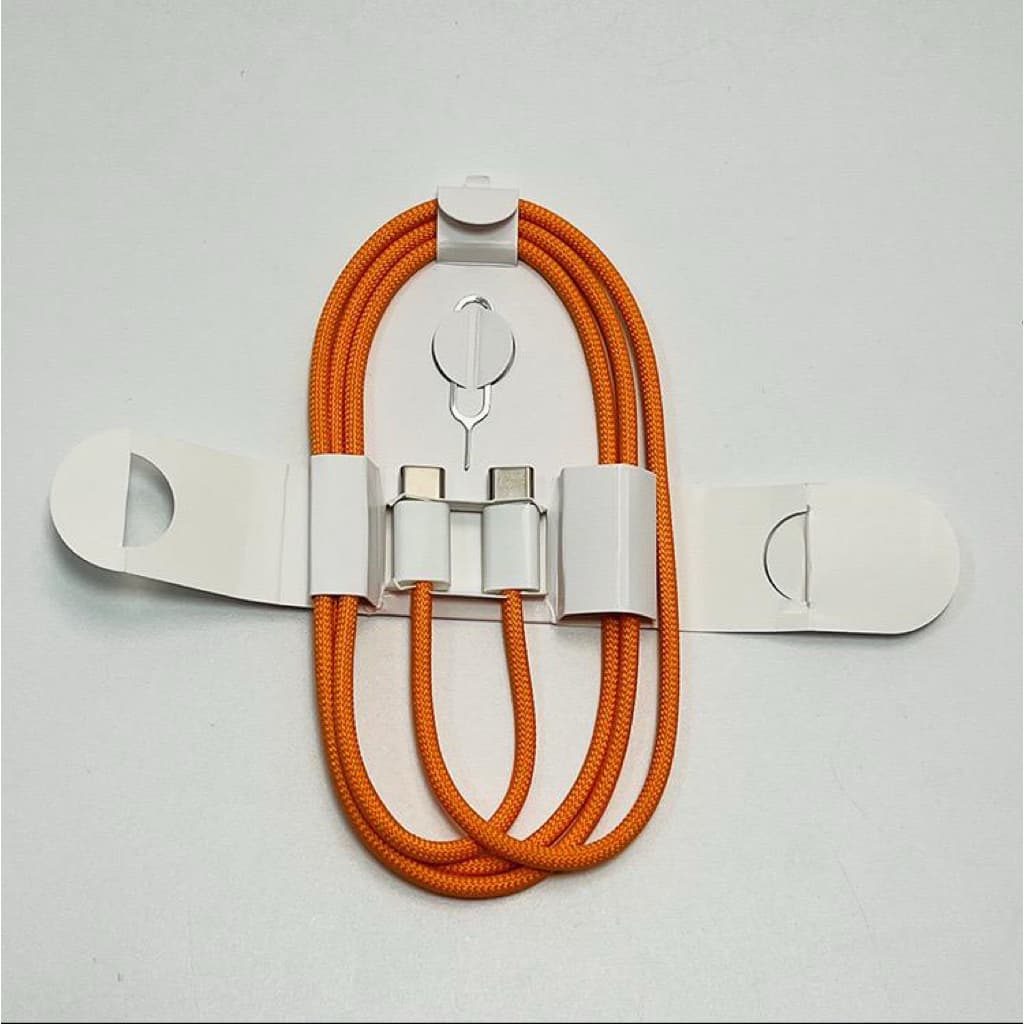 (GROSIRAN) Kabel Data Charger C To C 60W Iph 17 16 15 Andorid Type C Fast Charging isi daya Cepat