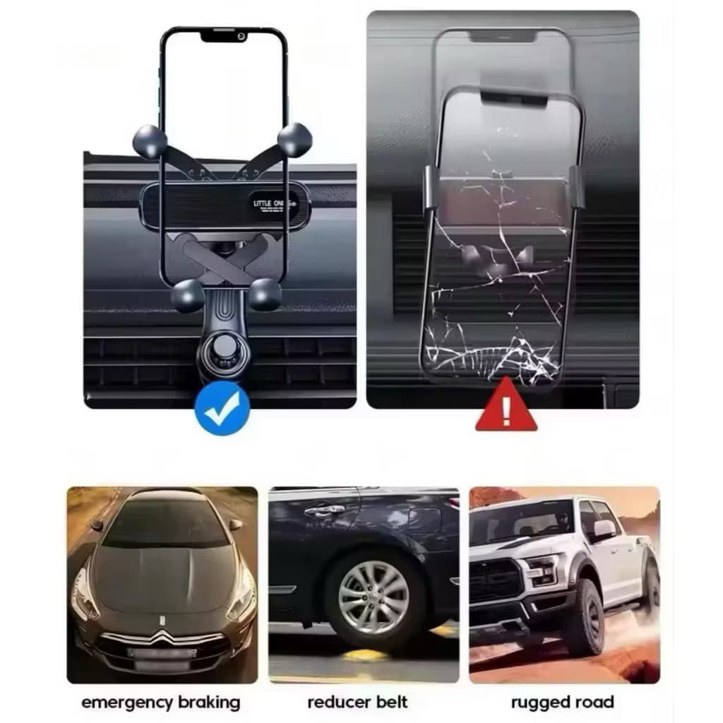 (GROSIRAN) Holder Hp Ventilasi AC Mobil X21 Phone Vent Car Mount Holder Ventilasi AC Mobil