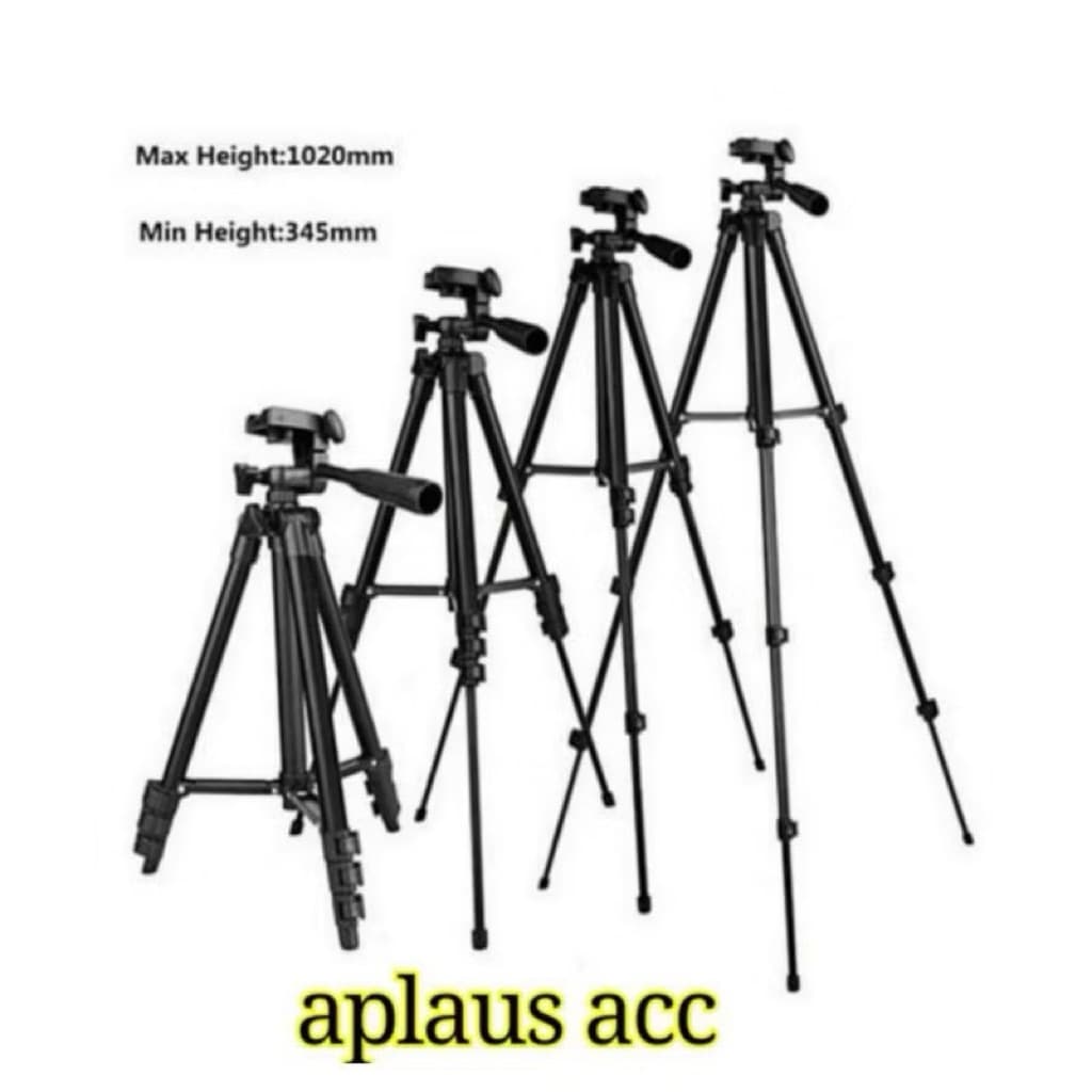 (GROSIRAN) Tripod 1 meter Full Black 3120 + pack