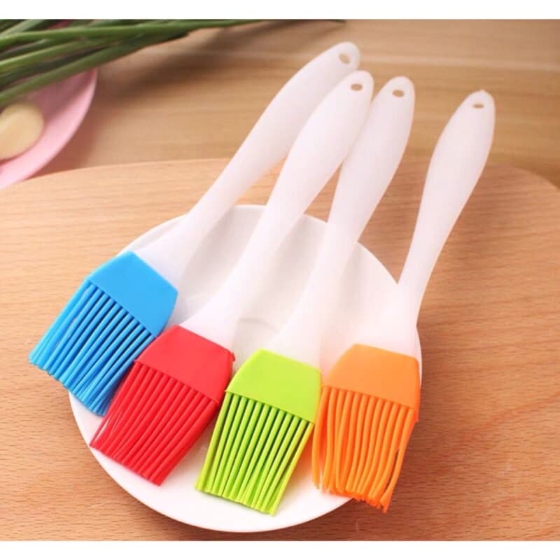 kuas Silikon Tahan Panas Kuas Mentega Oles Kue Silicon Brush BBQ