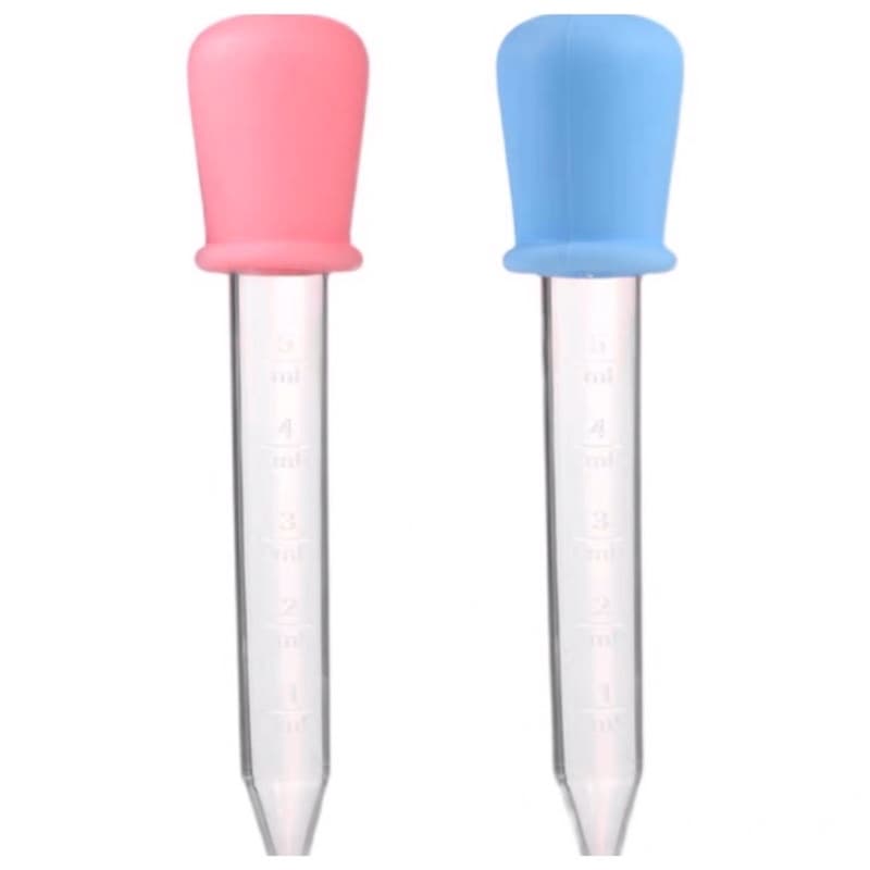 Pipet Tetes Obat Bayi 5ml Alat Bantu Minum Obat Bayi BPA Free Silicone