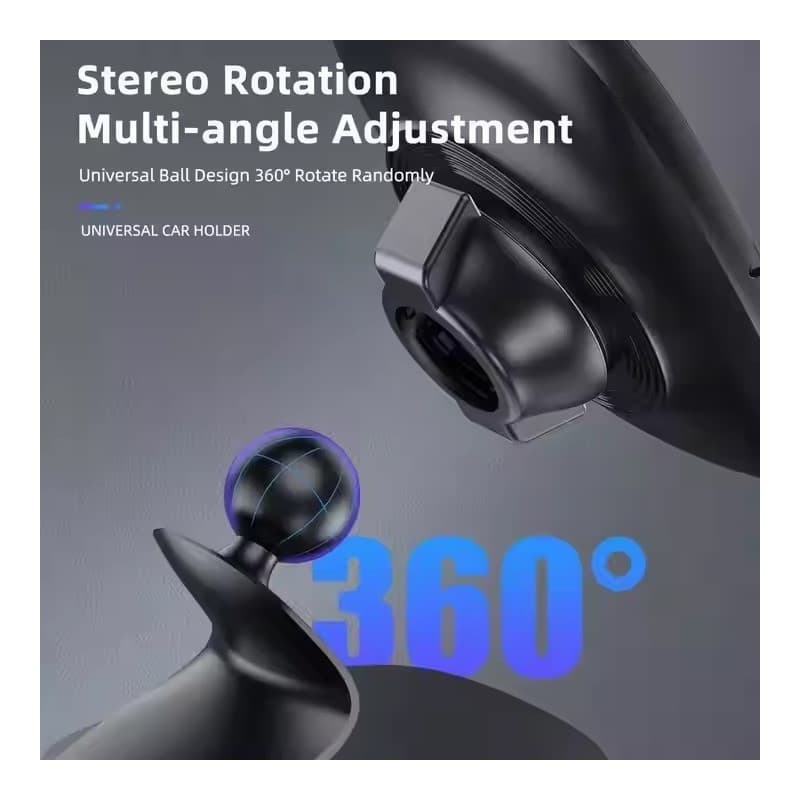 Holder  Car LENYES CR105 Phone Magnetic 360 Degree Rotation Stand Dudukan Untuk HP Di Mobil