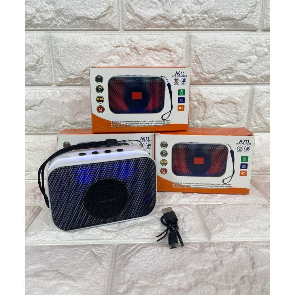 Speaker Bluetooth A011 & A012 Led Speaker Wireless