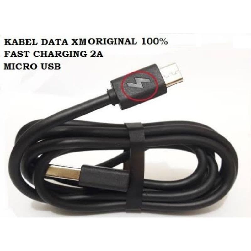 Kabel Data XM Mi9 Colokan Kabel Usb Micro/V8 Kabel Support Fast Charging Data Cable
