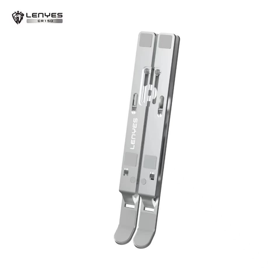 Stand Laptop LENYES CR150 Anti Slip Holder Foldable NoteBook Adjustable Stand Dudukan Lipat Tablet Portable