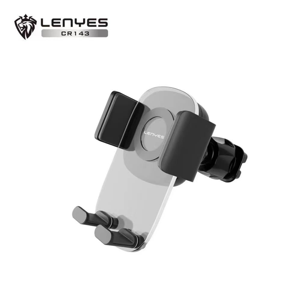 Phone Car Holder Air Vent LENYES CR143 Suction 360 Degree Dudukan Untuk HP Di Ventilasi AC Mobil