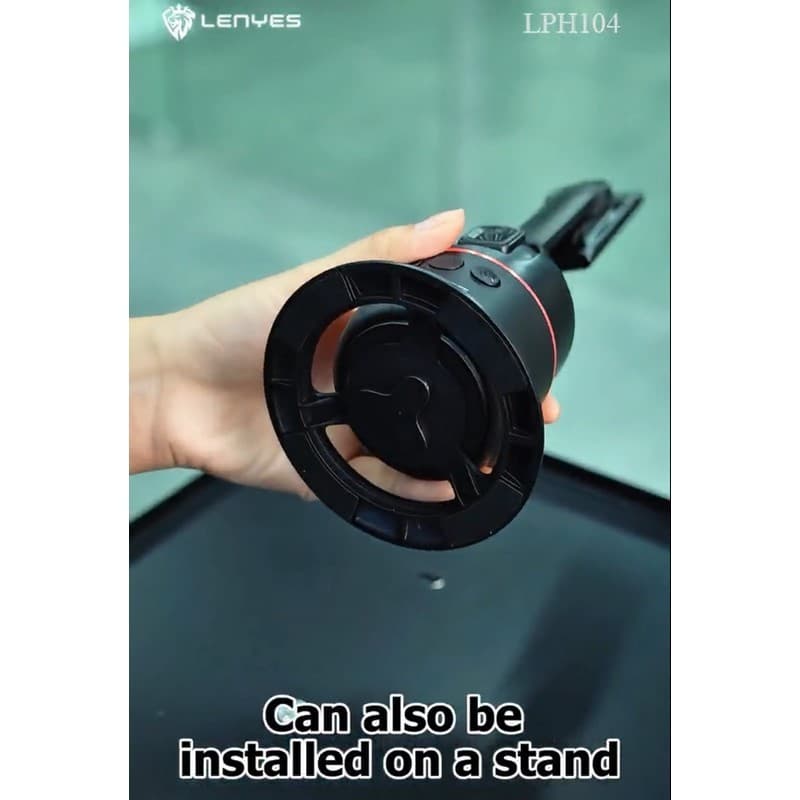 Tripod Intelligent 360° LENYES LPH104 Face Tracking Gimbal Stabilizer Phone Selfie Smart Gesture Recognition RCB LED Light