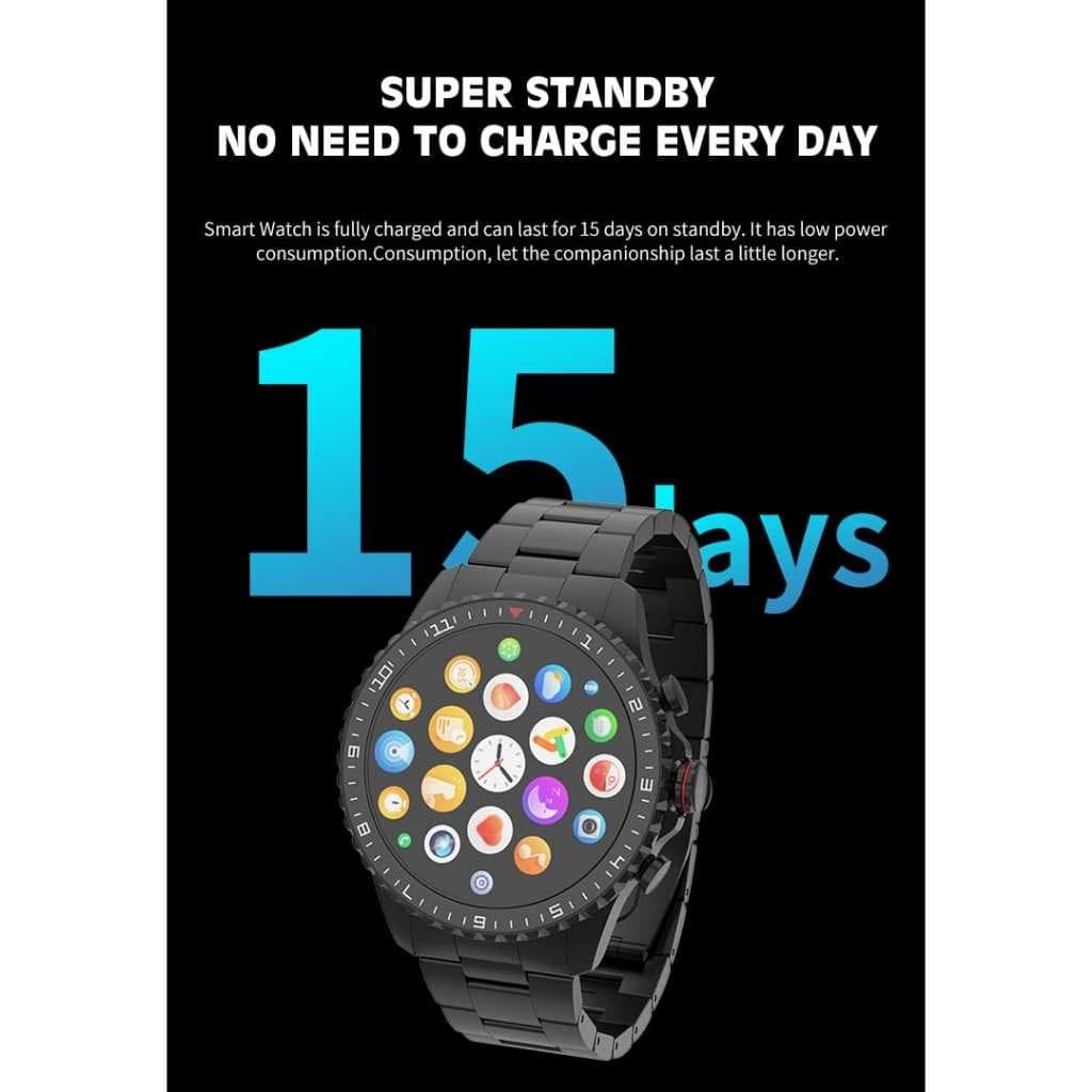 Jam Tangan LENYES LW241 Smartwatch 1.4 Amoled Sport Heart Blood Oxygen Wireless Charging
