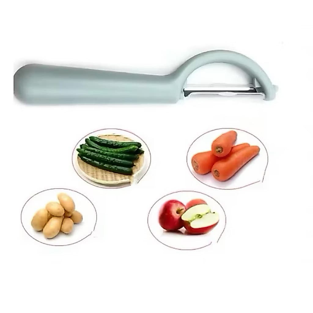 (GROSIRAN) Alat Peeler Pengupas Kulit Buah Dan Sayur Wortel Timun  Sentengah Lingkaran Serbaguna