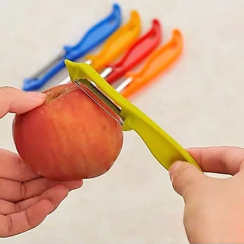 Pisau Kupas Buah Mini Stainless / Pengupas Kulit Buah dan Sayuran Serbaguna Murah