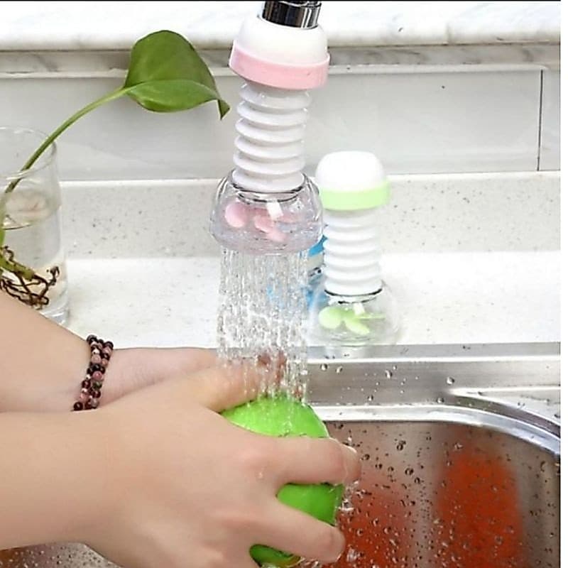 Sambungan Kran Air TS-01 Fleksibel Dispenser Rak Dapur Filter Kepala Saring