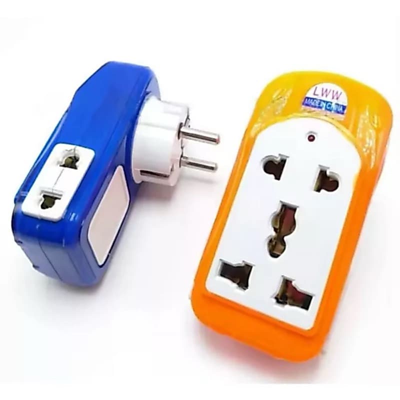 Stop Kontak 4in1 LWW Batok Stop Kontak Portable Power Stop Kontak 4in1 2500W Serbaguna