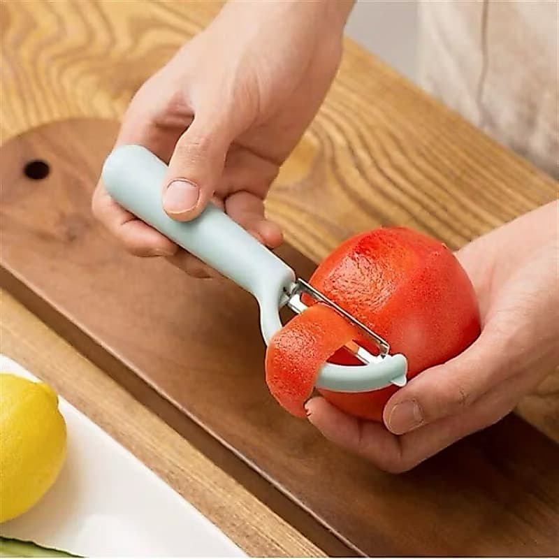 Alat Peeler Pengupas Kulit Buah Dan Sayur Wortel Timun  Sentengah Lingkaran Serbaguna
